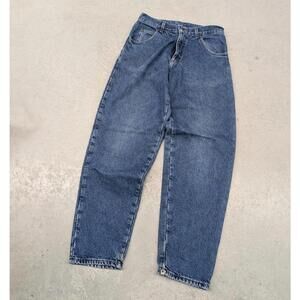 Vintage 80s L.L. Bean Flannel Lined Made in USA Blue Jeans